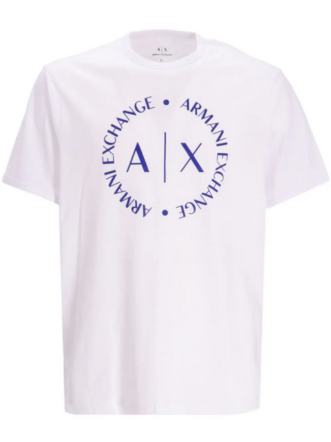 Armani Exchange  playera con logo estampado