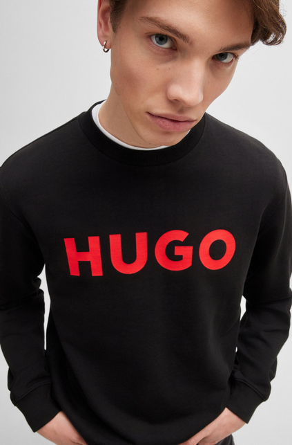 Sudadera de algodón hugo